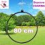 Aerial Hoop 80 cm Garden - kruh s úchytem, řetízkem a karabinami