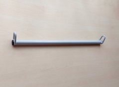 Akrobatický trapéz, hrazda visutá 60 cm, stříbrná