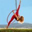 Aerial Hoop 95 cm - KOMPLETNÍ SET - kruh s veškerým příslušenstvím