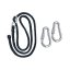 Aerial Hoop 95 cm - KOMPLETNÍ SET - kruh s veškerým příslušenstvím
