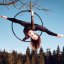 Aerial Hoop 95 cm - KOMPLETNÍ SET - kruh s veškerým příslušenstvím
