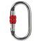 Karabina oválná s pojistkou Screw Lock