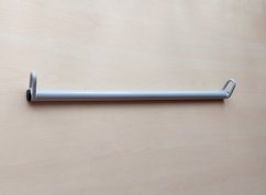 Akrobatický trapéz, hrazda visutá 60 cm, stříbrná