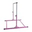 Gymnastická hrazda 90-150 cm teleskopická RŮŽOVÁ