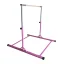 Gymnastická hrazda 90-150 cm teleskopická RŮŽOVÁ