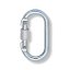 Karabina oválná s pojistkou Screw Lock