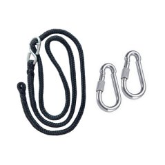 Aerial Hoop 80 cm s úchytem, provazem a karabinami