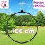 Aerial Hoop 100 cm Garden - kruh s úchytem, řetízkem a karabinami